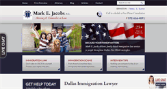 Desktop Screenshot of markjacobslaw.com